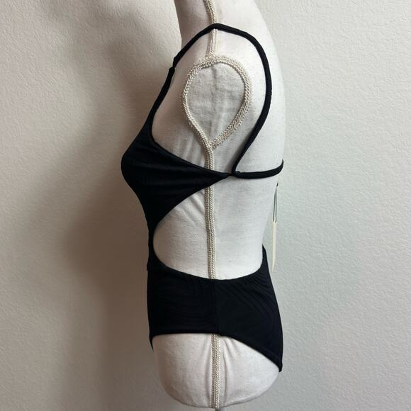 FELLA SWIM SABATH ONE-PIECE BLACK WOMEN SWIMSUIT MEDIUM BRAND NEW WITH TAGS - Picture 4 of 6
